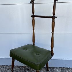 VTG Mid Century Modern Butler Valet Gentleman's Dressing Chair
