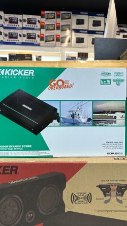 Kicker Marine Amp
