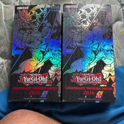 YUGIOH Legendary Modern Decks 2026