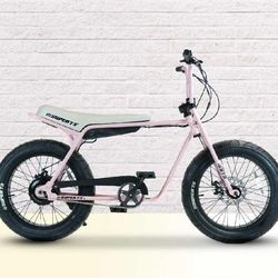 Ebike, super 73-z1 electric bike, pink