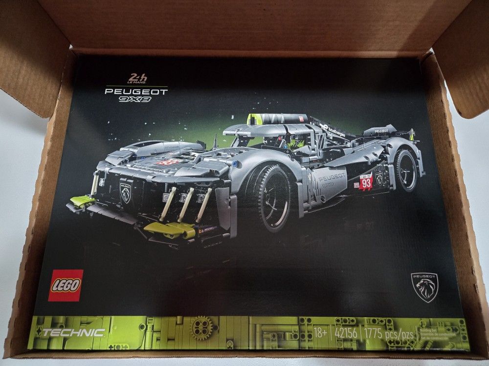 NEW LEGO TECHNIC PEUGEOT 9x8 42156