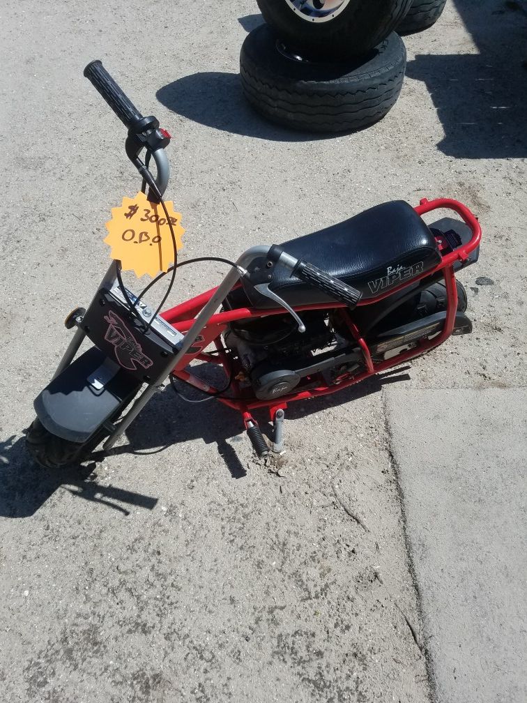 Baja Viper mini bike 97cc