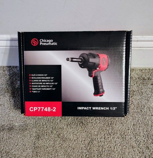 Brand New (In Box) CHICAGO PNEUMATIC 1/2 Drive Compact Impact Wrench