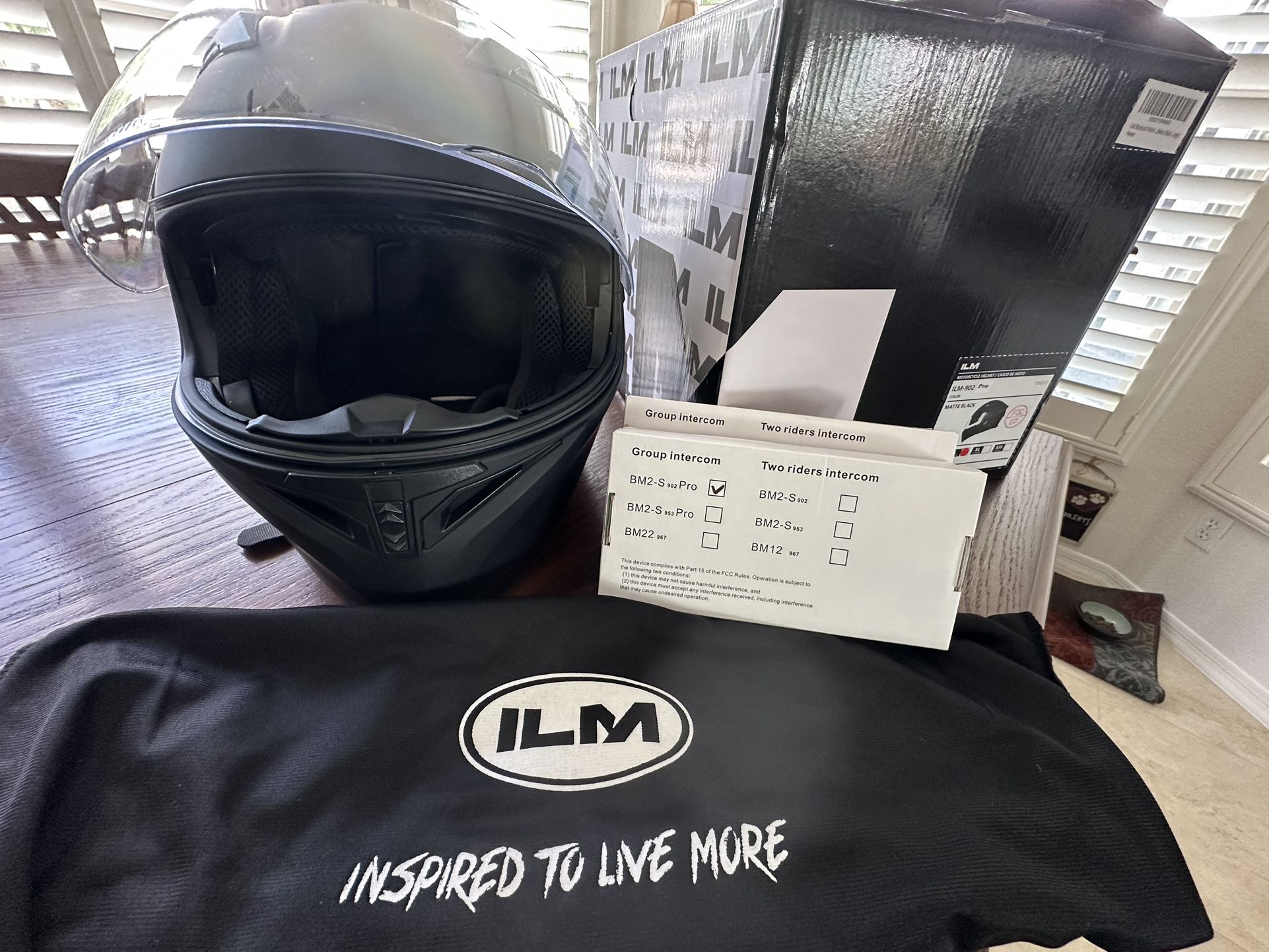 New BLM Motorcycle Helmet