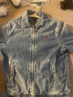 Polo Jean Jacket Size 10/12