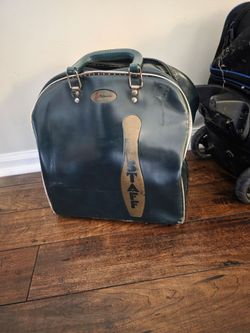 Vintage single ball bowling Bag