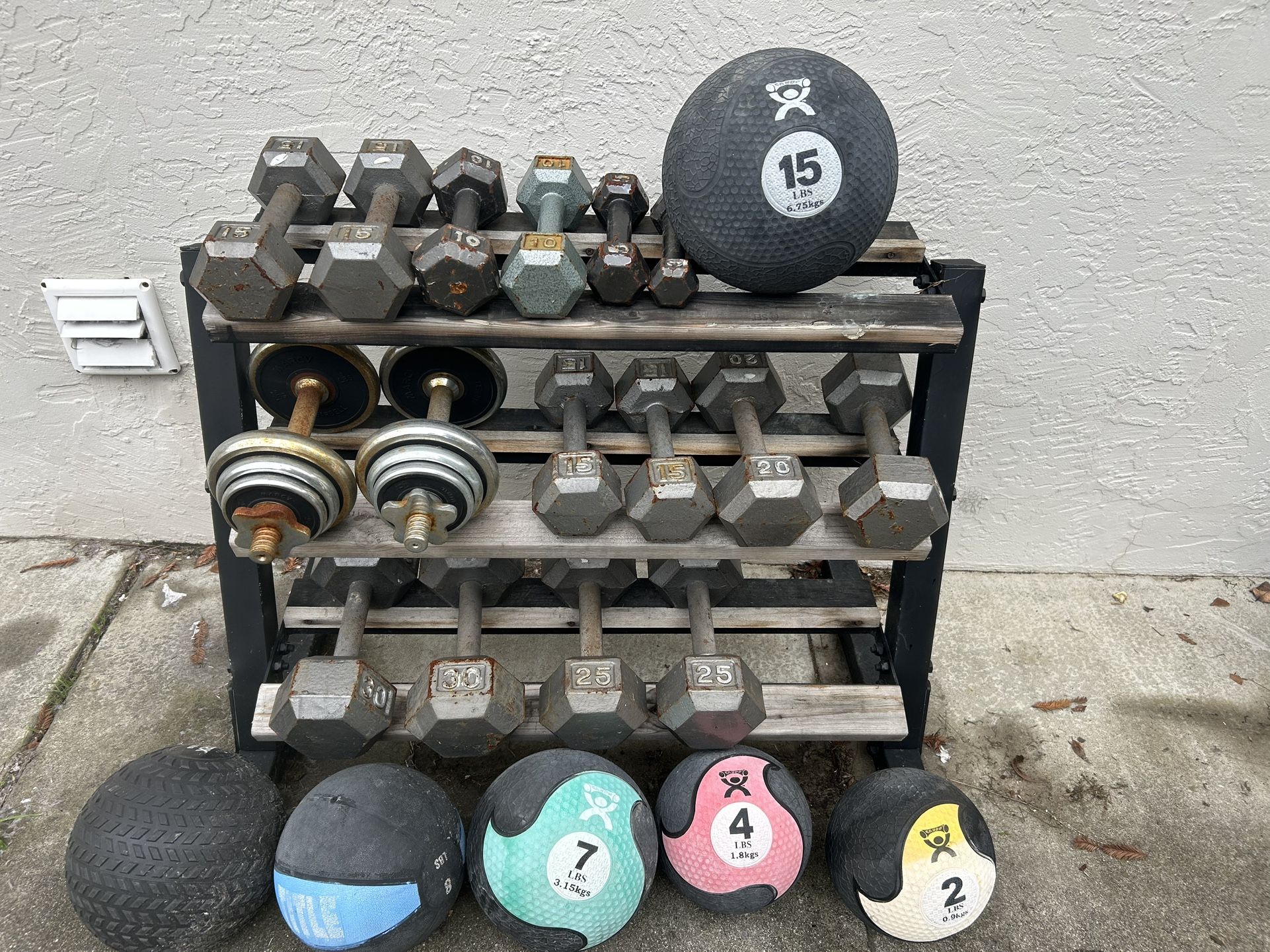 Weight Sets With Medicine Balls