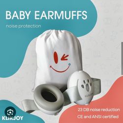 KLIKJOY Baby Earmuffs, Baby headphones, Noise Reduction... 23 DB noise reduction CE and ANSI certified