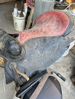 Western Horse Saddle