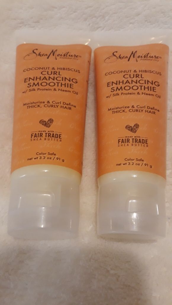 2 Brand New Shea Mositure Curl Enhancing Smoothie
