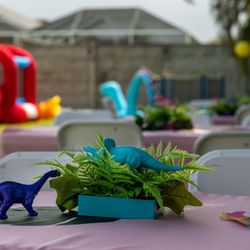 Custom Dinosaur Centerpiece