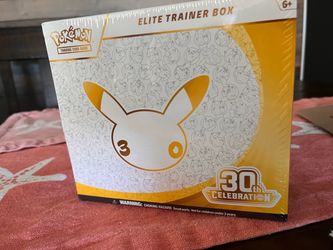 Pokemon 30th Anniversary Celebration Elite Trainer Box ETB