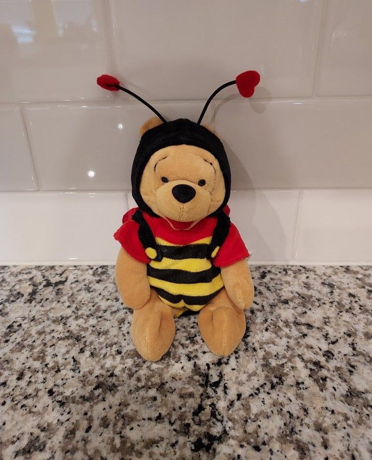 Disney Winnie the Pooh Valentine's Day Bean Bag Plush