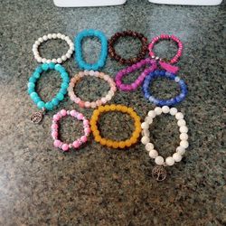 Girls Bracelets 11 Pieces (Must Pick Up
