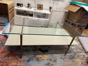 Coffe table glass top
