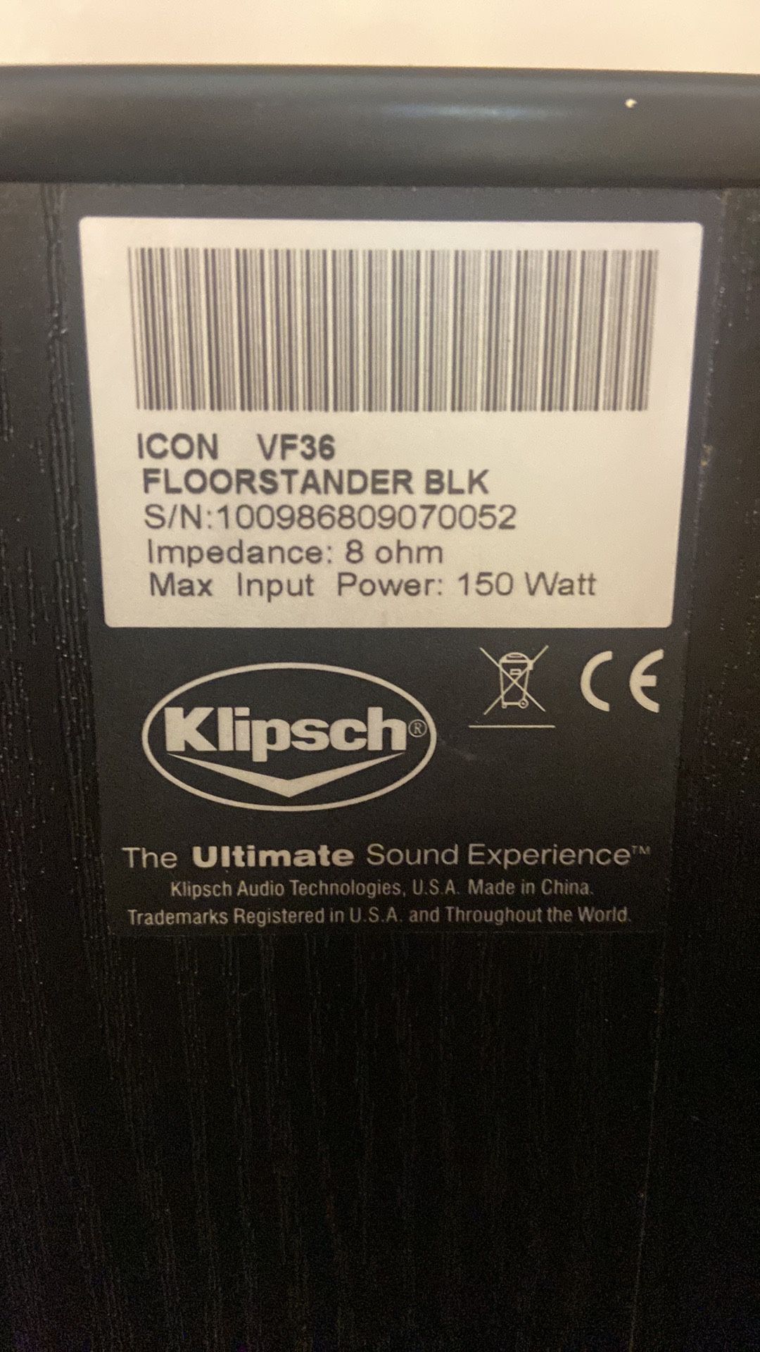 Klipsck Vf36