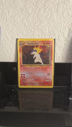 Typhlosion 1st edition