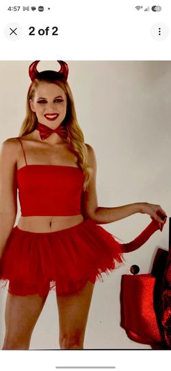 Red Devil Halloween Costume Accessory Set