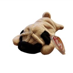 Vintage 1996 Ty Beanie Baby Pugsly Ontario, Canada #4106