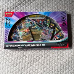 Dragapult Ex & Hydregion Ex Premium Collection Box