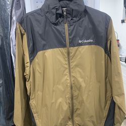 Columbia Glennaker Lake Jacket Men Size Small Color: Delta Shark 
