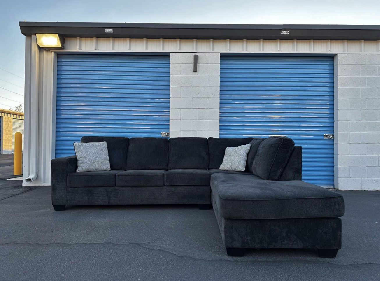 Dark Gray Sectional Couch ππ Free Delivery ππ