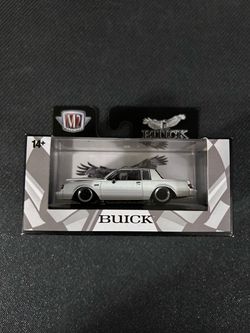 M2 Buick white grand national diecast