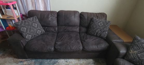 Couch and loveseat