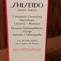 Shiseido  ginza, Tokyo  complete cleansing micropoam Brand new. Never used 6 full ounces