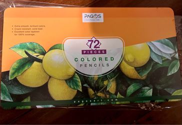 72 Pieces Colored Pencils Set - Vivid Colors   Brand New   Only pick up
