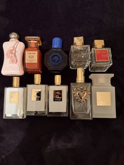 PERFUME BOTTLES EMPTY 10 Pieces 