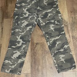 Old Navy Camp Cargo Pants Relaxed Slim XL
