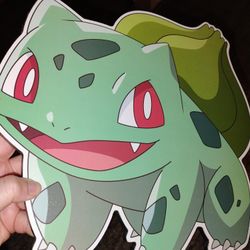 Bulbasaur Pokemon Kids Room Wall Decor Art 