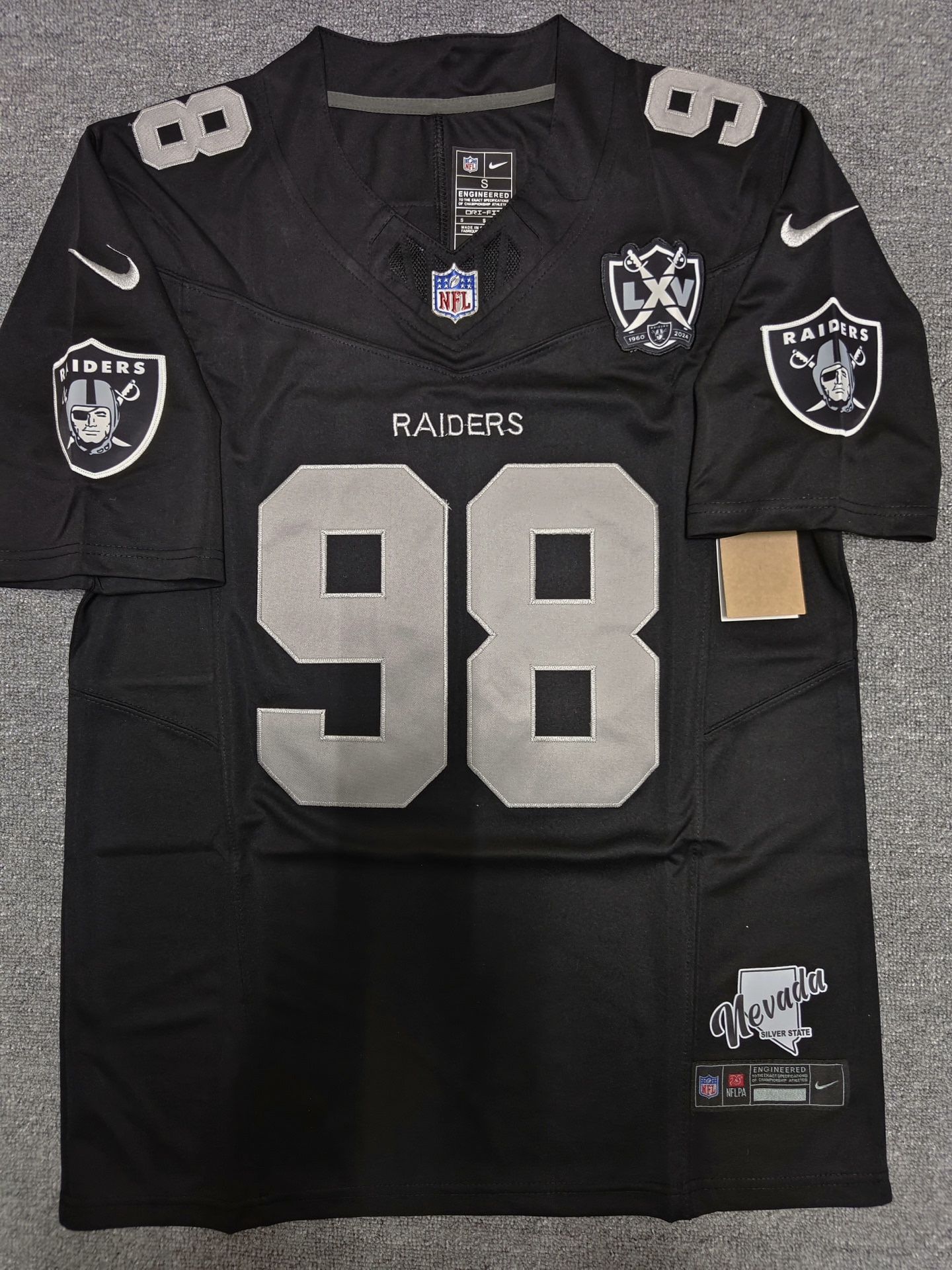 NFL Las Vegas Raiders #96 Football Jersey