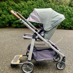Uppababy Cruz Stroller W/ Piggyback