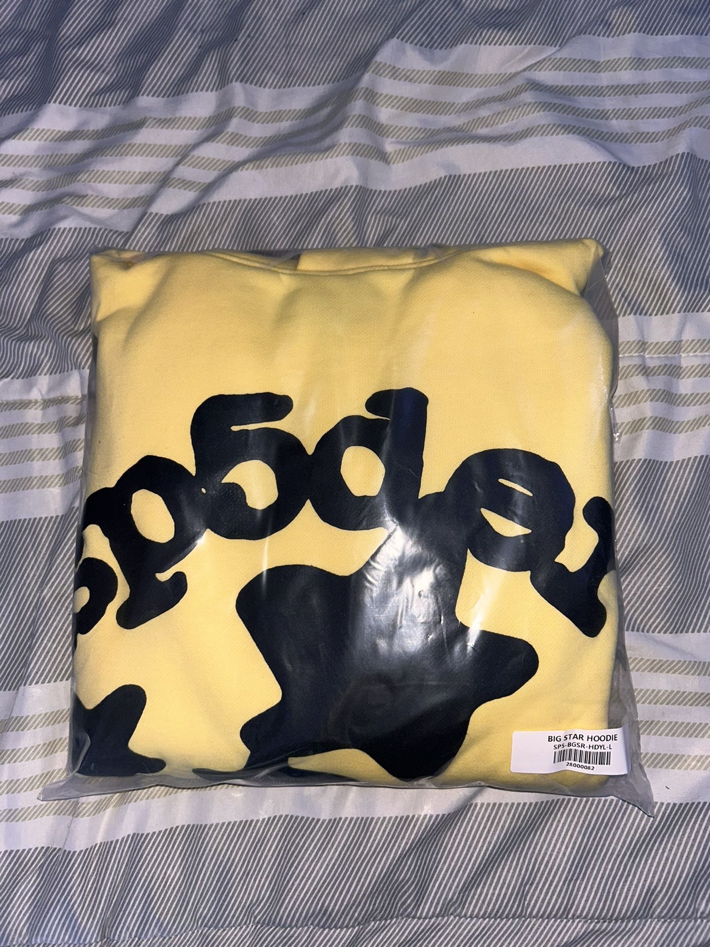 Sp5der Hoodie (Yellow/Black)