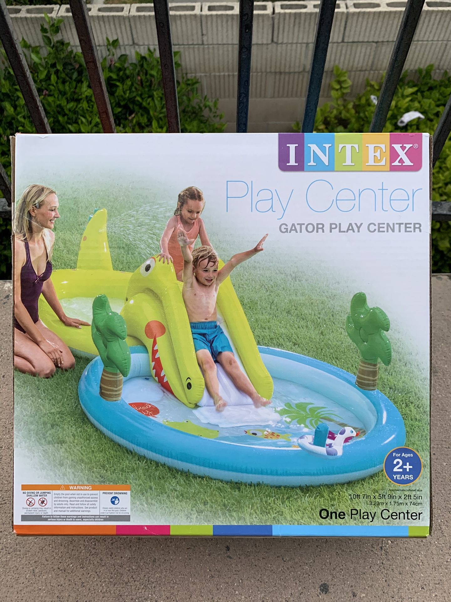 NEW INTEX GATOR PLAY CENTER *LAST ONE SUPER HARD TO FIND NEW IN BOX 📦