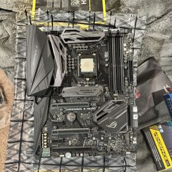 Maximus X Hero W/i7 8700k With Cooler And 16gb DDR4 Ram 450 OBO