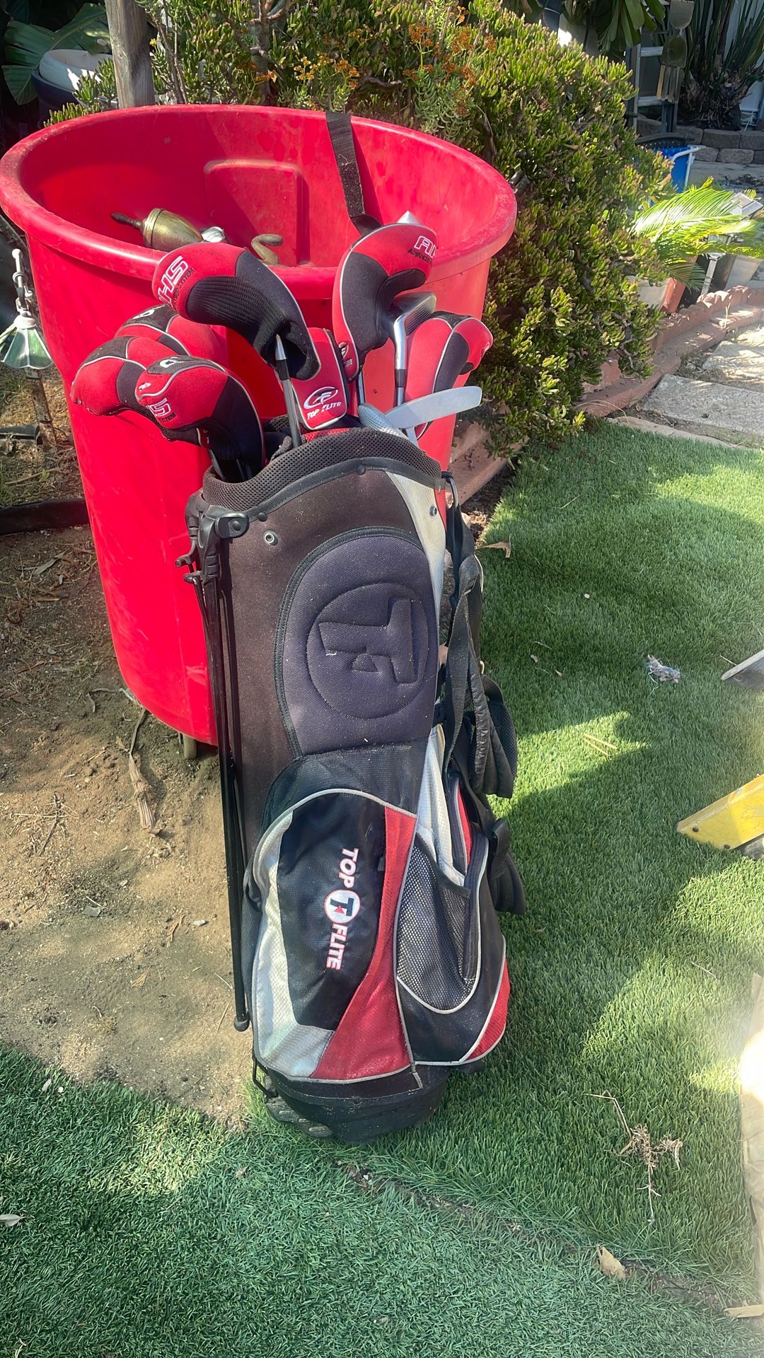 Top Flute Iron And Bag 