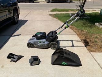21” E Go Self Propelled Lawn Mower