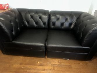 Black couch