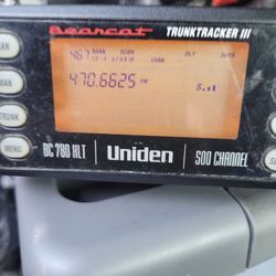 Uniden BC780HLT Scaner   Police And Weder 