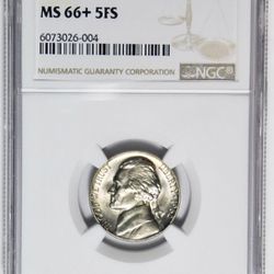 Nickel. 1962 Graded 66