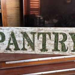 Pantry Sign 