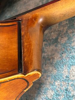 100 yr old German 1/2 size upright bass