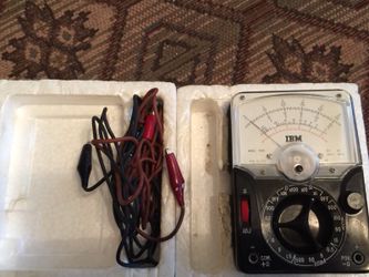 Vintage IBM multi meter/electrical tester