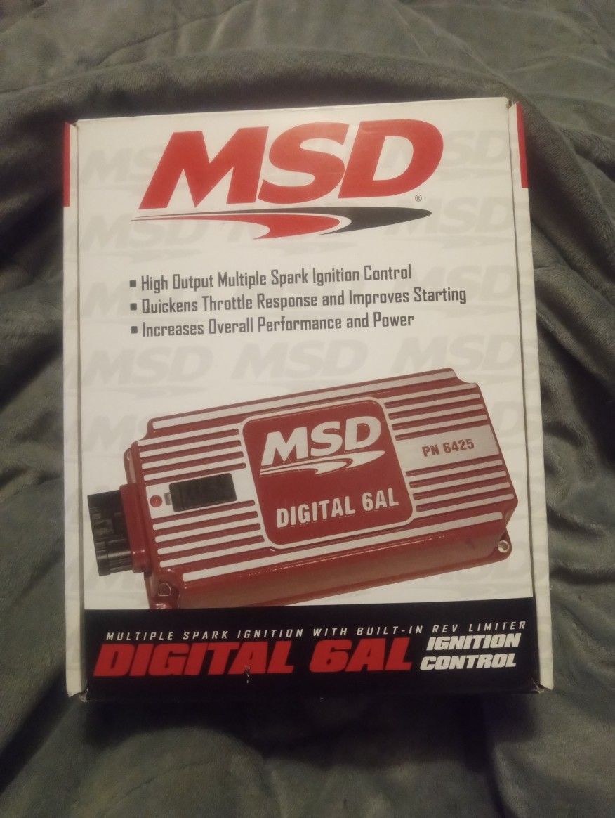 New MSD Digital 6al ignition Controller For 4, 6, and 8 Cylinder Engines
