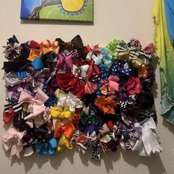 Entire Little Girl Bow Collection