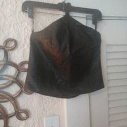 Leather Top Size 10