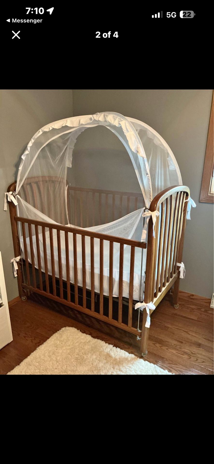 Crib And bassinet